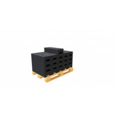 Base plate of plastic
