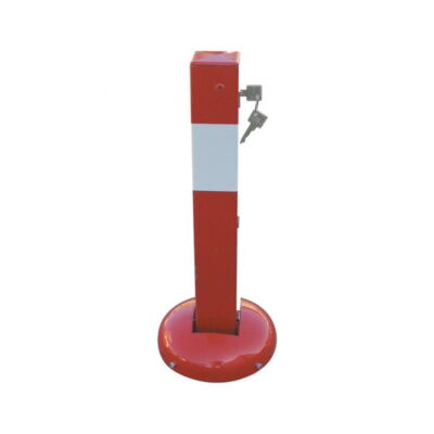 Collision-proof#barrier post foldable#with Euro profile#cylinder lock