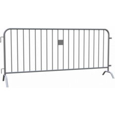 Crowd barrier type U