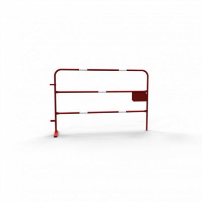 Barrier grille #with logo area