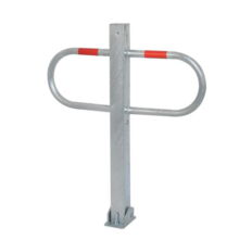 Passage and#car-park barrier#foldable with Euro#profile cylinder lock