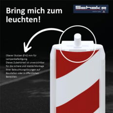 Plastic traffic panel type 60