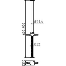 Trench shoring "Perfect"#Ø 32 mm