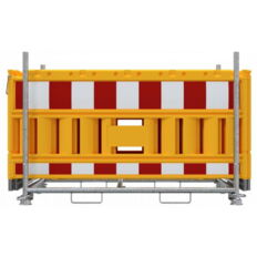 SET#with 20 / 25 panel fence#on stacking pallet