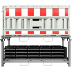 Storage and transport pallet#for 20 panel fences