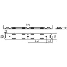 Park and guide barrier#recycled material