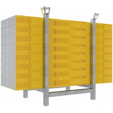 Stacking pallet #0,68m x 0,52m x 0,90m