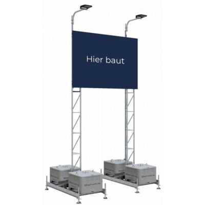 Advertising mast#3.00 x 2.00 m