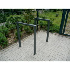 Lean-on hoop made of steel tube#Square tube 60 x 60 mm