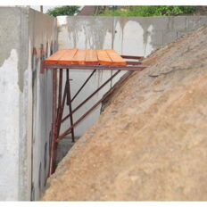 Folding trestle,System trestle,Folding trestle system,Trestle,Folding trestle system FS1200, Trestle for scaffolding, Folding trestle, Plasterer's trestle,Painter's trestle