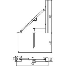 Stop-end prop