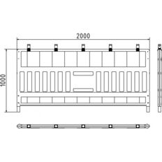 Schake EURO3#panel fence #type ULTRA
