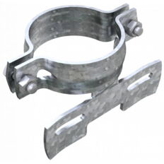 Pipe clamp#for Ø 60 mm / 76 mm sign posts