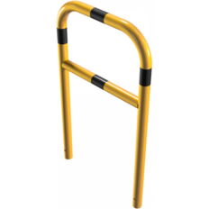 Protective bar made of steel tubing#Ø 60 x 2.5 mm#with crossbar