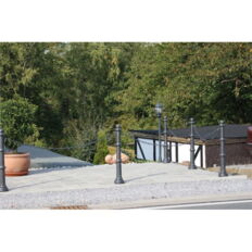 Aluminium ornamental bollard#series 495B