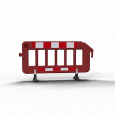 Crowd barrier #made of plastic