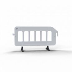 Crowd barrier #made of plastic