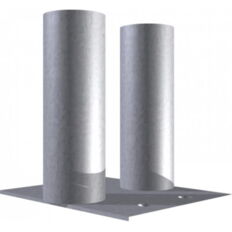 Connecting plate#to connect 2 fences