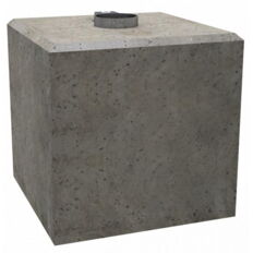 Prefabricated foundation  #for sign posts#Ø 60 mm / 76 mm