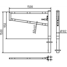 Swiveling gates