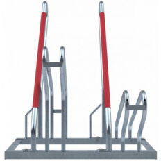 Bicycle stand #with lean-on hoop