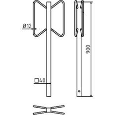 Bicycle rack - Individual stands