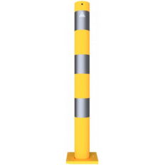 Barrier posts#detachable, removable#yellow / black