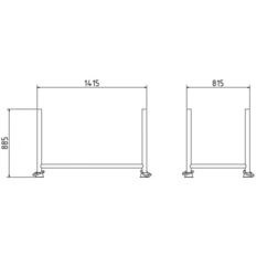 Stackable pallet#1,30m x 0,70m x 0,70m