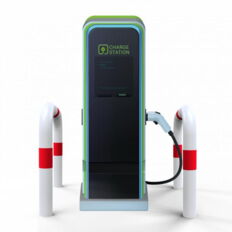 Impact protection bars #as e-charging post protection