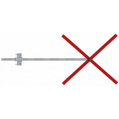 Crossing out#one-sided securing