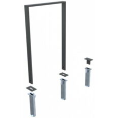 Cover#for flat steel lean-to brackets #and square lean-to hangers