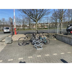 Bicycle parking rack