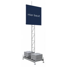 Concrete set-up device#600 kg
