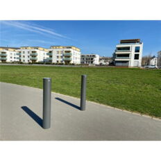 Ornamental bollard#steel tube Ø 152 mm