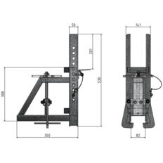 Beam forming support