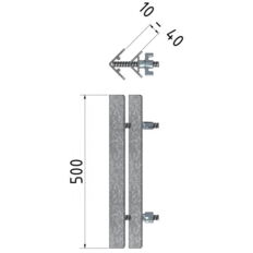 Recess formwork angle