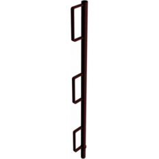 Guard-railing post Ø 33.7 mm#for folding scaffold trestle "Compakt S"