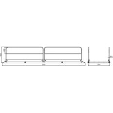 Aluminium and steel #trench bridge