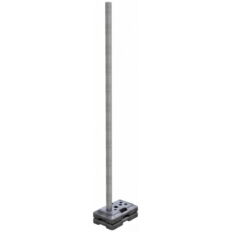 Shaft tube 60 x 60 x 2.0 mm#galvanized