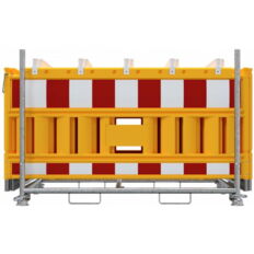SET#with 20 / 25 panel fence#on stacking pallet