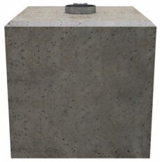 Prefabricated foundation  #for sign posts#Ø 60 mm / 76 mm