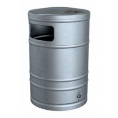 Litter bin 40l, with ash tray