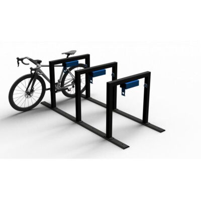 E-bike lean-on hoop#3 row system