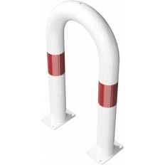 Universal hoop#of steel tube#Ø 76 x 2,6 mm#to be fixed by plugs