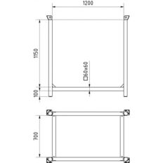 Stacking pallet #for DB flat pallets