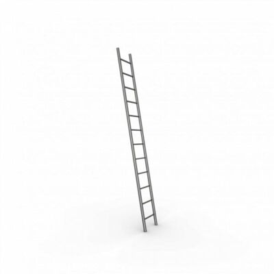 Fixed ladder#made of steel