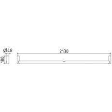 Connecting strut #for pedestrian tunnel