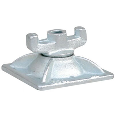 Combination plate, 1-part, movable