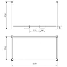 Storage and transport pallet#for 30 base plates