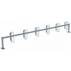 Bicycle rack – serial parking